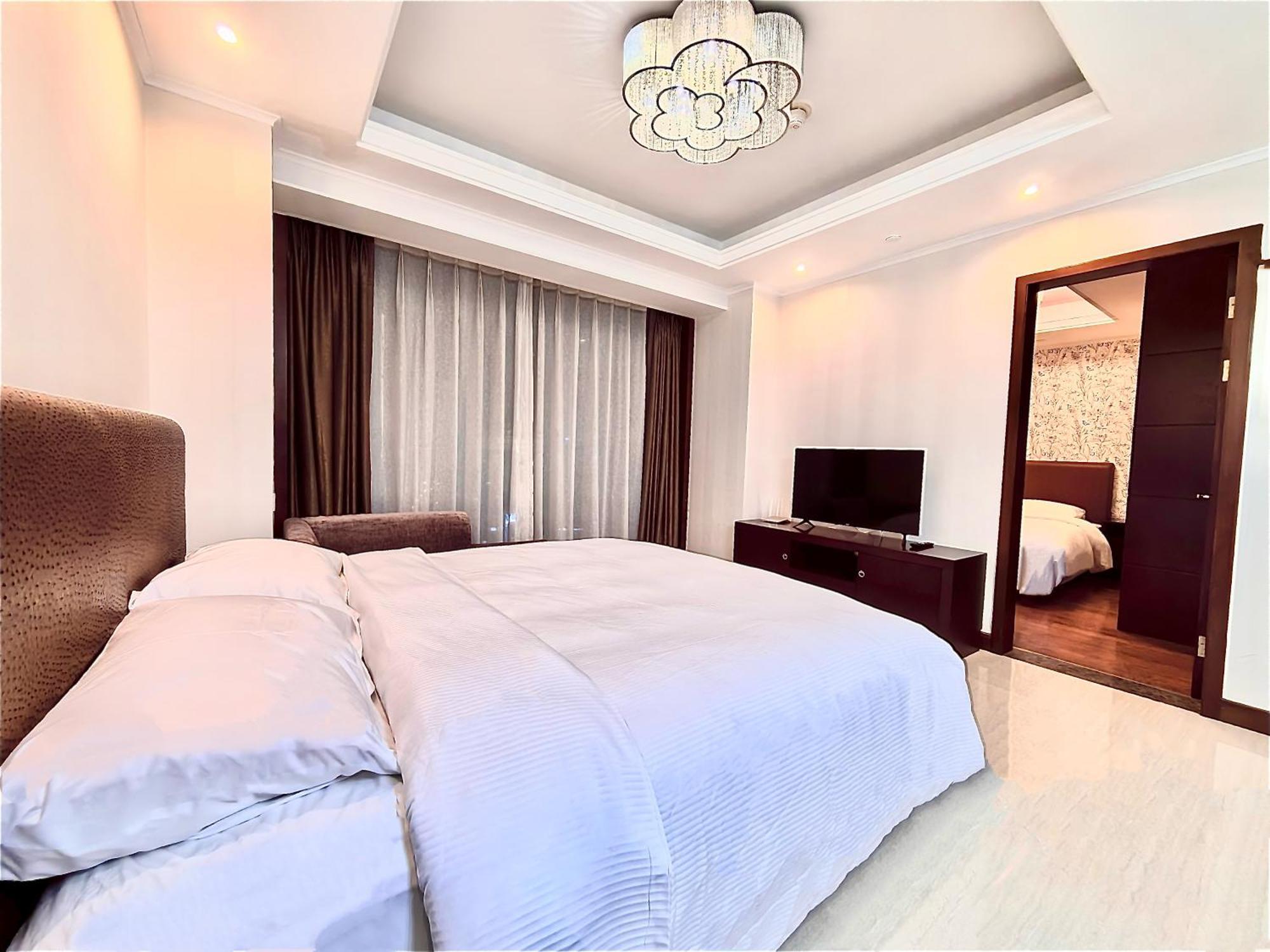 Qingdao Elegant Central Apartment Eksteriør bilde