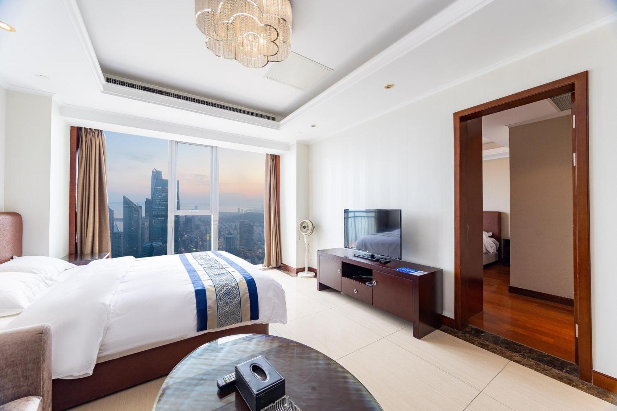 Qingdao Elegant Central Apartment Eksteriør bilde